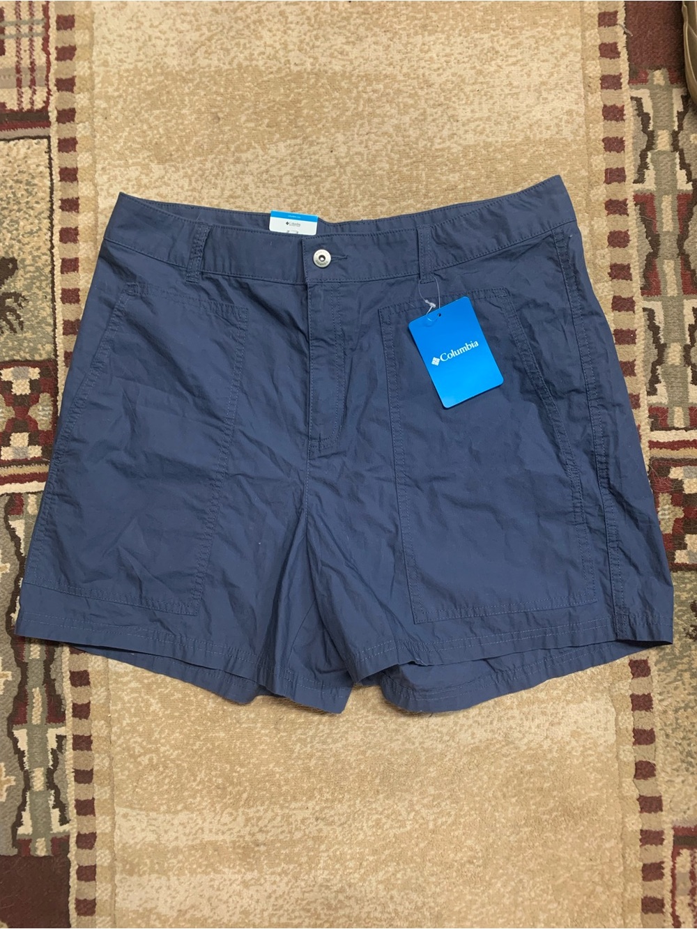 Columbia Women's Dark Blue Casual Trail Shorts